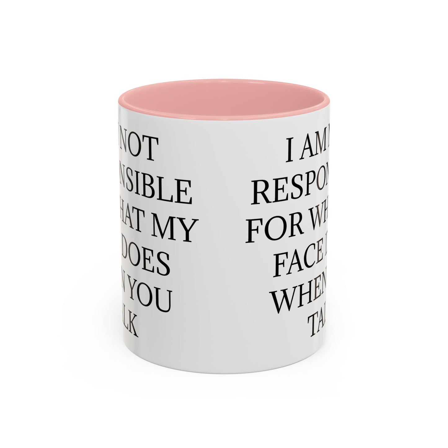 When You Talk 2-Tone Coffee Mug