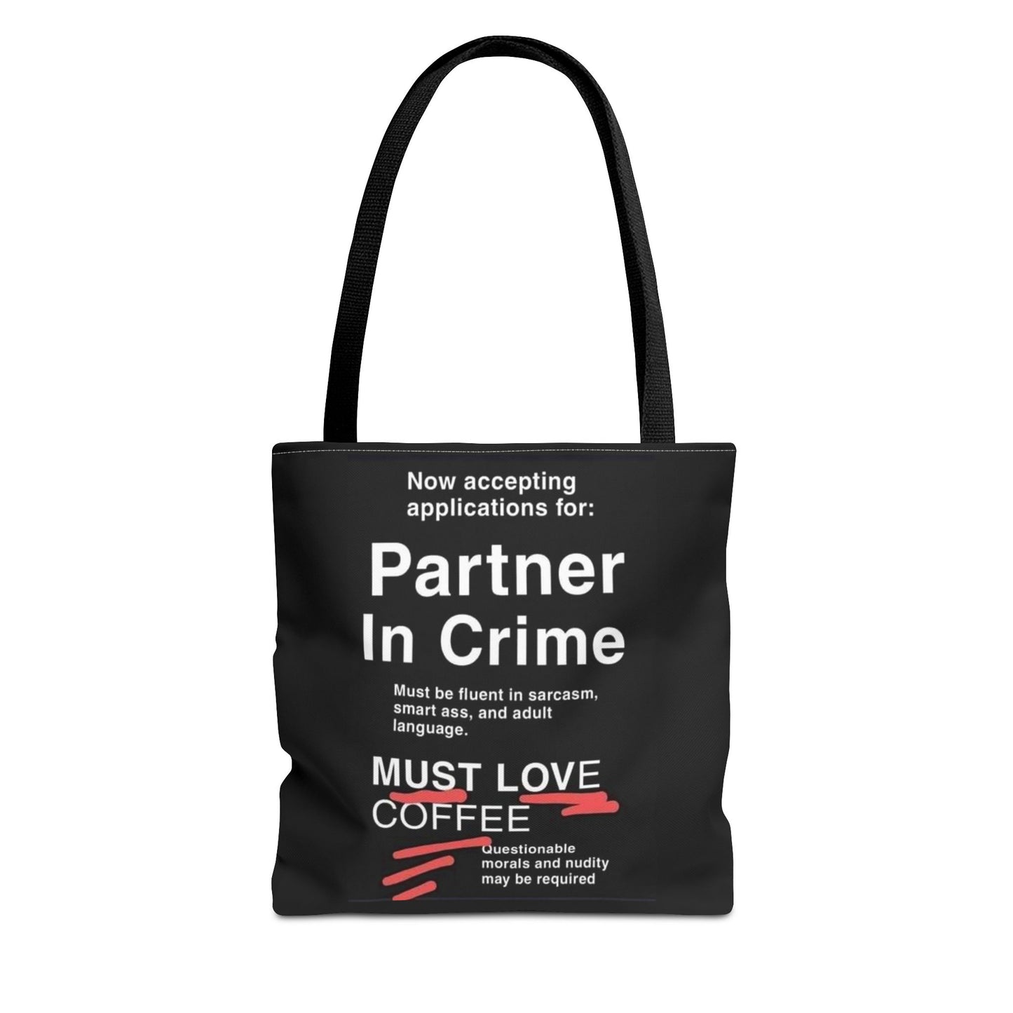 Partner In Crime Tote Bag