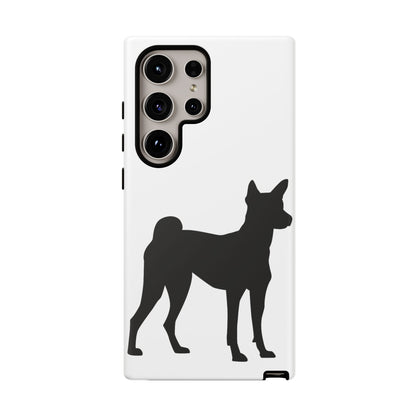Basenji Silhouette Samsung Case