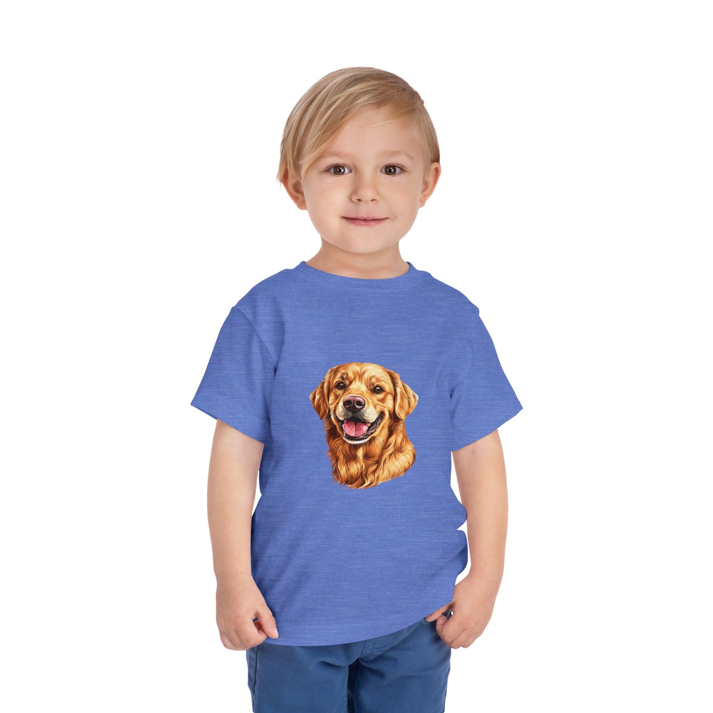 Golden Head Toddler Unisex Short Sleeve Crewneck Tee