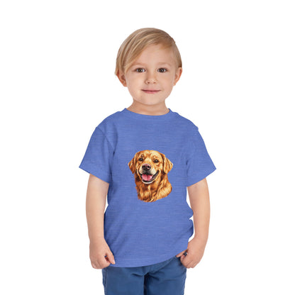 Golden Head Toddler Unisex Short Sleeve Crewneck Tee