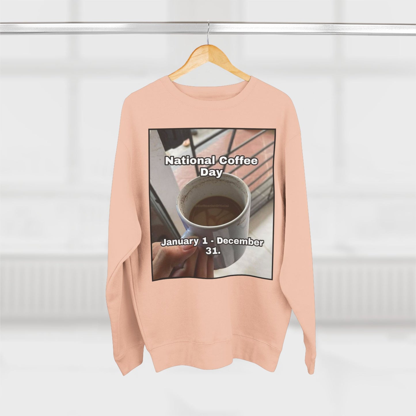 National Coffee Day Unisex Crewneck Sweatshirt