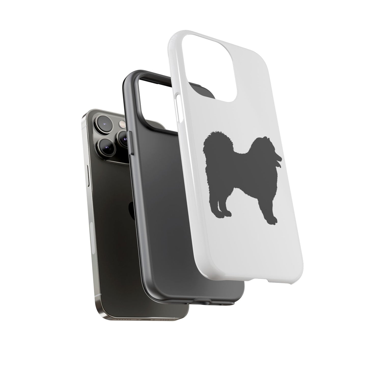 Samoyed Silhouette iPhone Case
