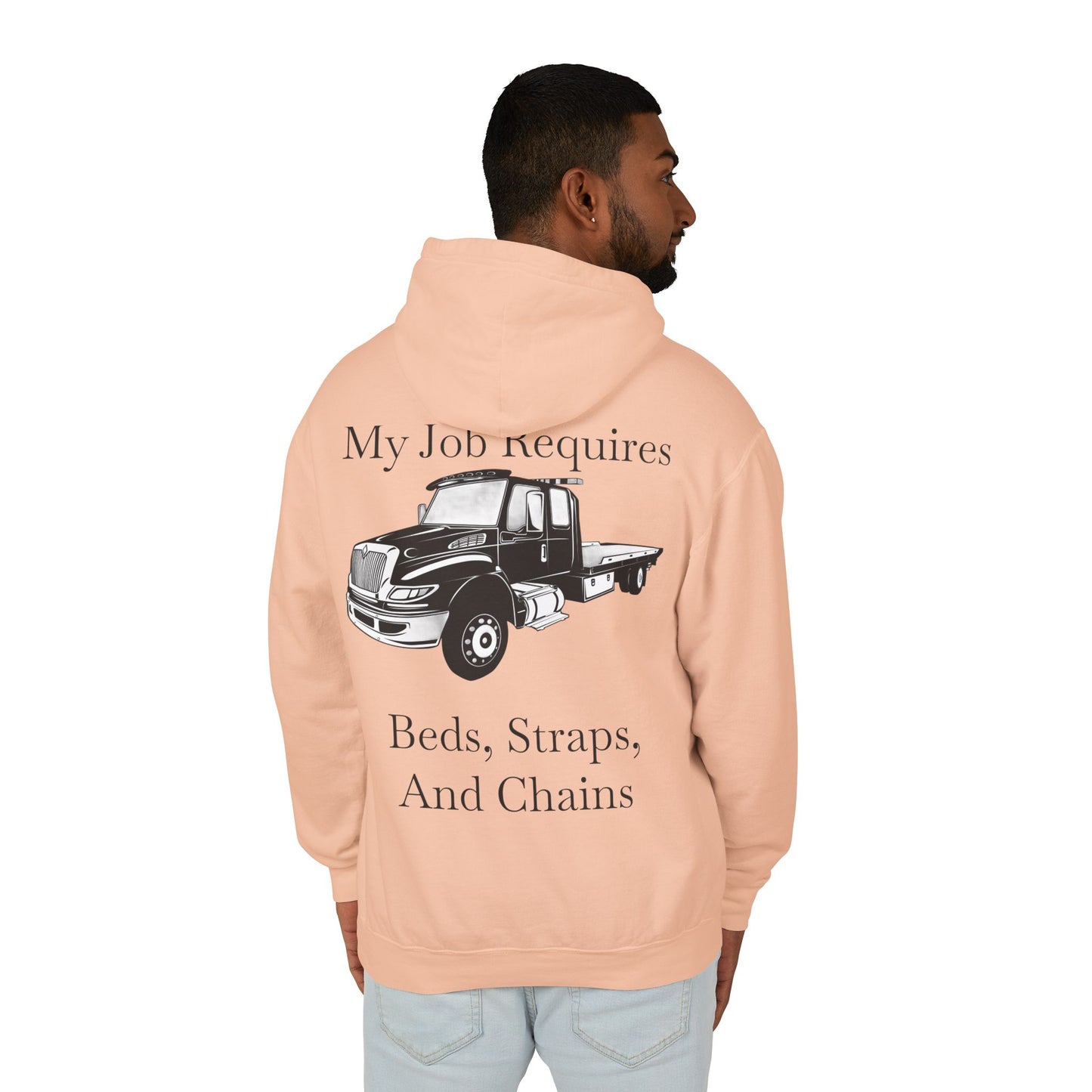Beds, Straps, And Chains Unisex Lightweight Hoodie
