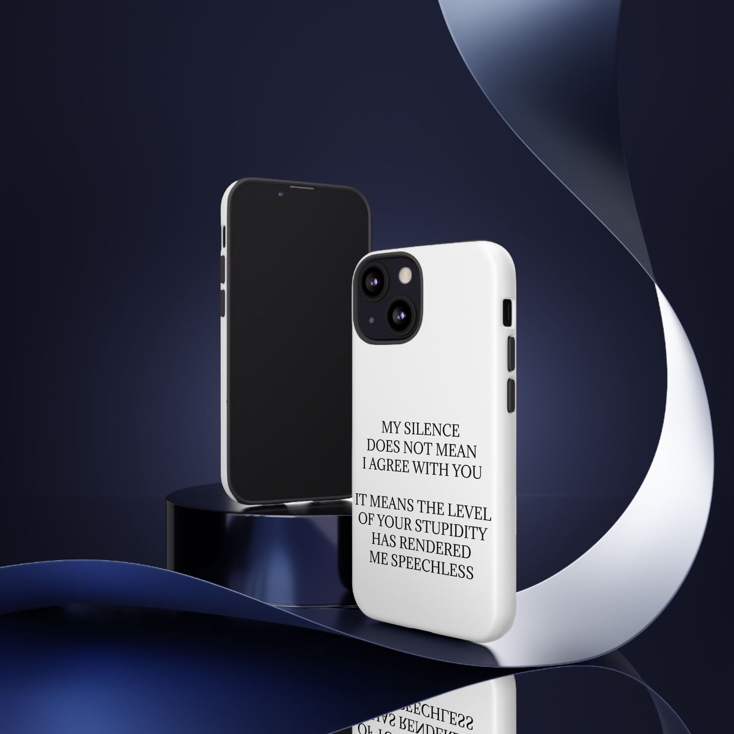 Speechless iPhone Case