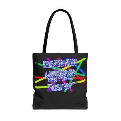 Glow Sticks Tote Bag