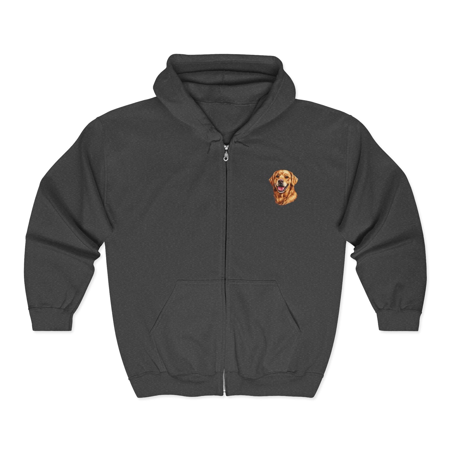Golden Head Unisex Full Zip Hoodie