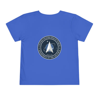 US Space Force Toddler Unisex Short Sleeve Crewneck Tee