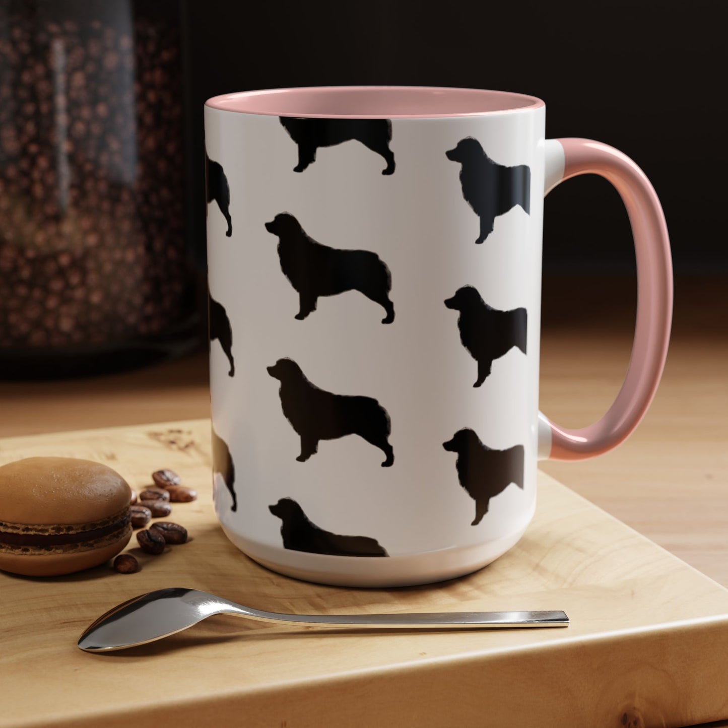 Aussie Silhouette 2-Tone Coffee Mug