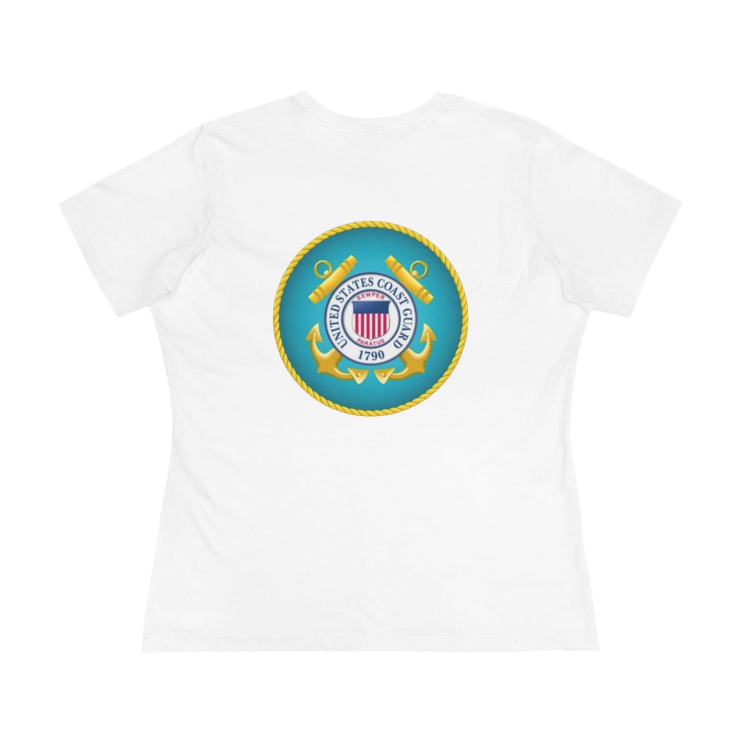 US Coast Guard Women's Short Sleeve Crewneck Tee