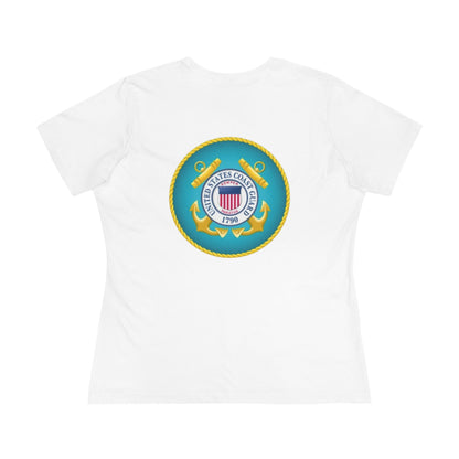US Coast Guard Women's Short Sleeve Crewneck Tee