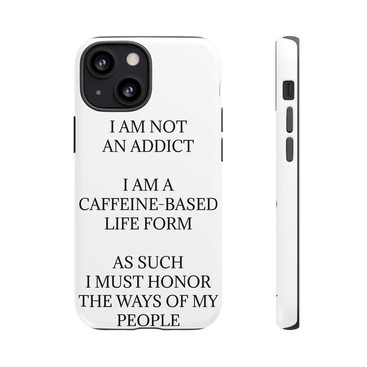 Not An Addict iPhone Case