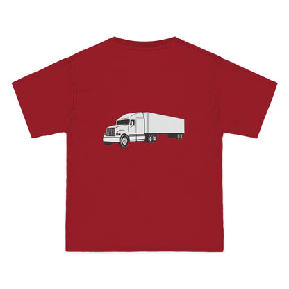 Semi Truck Men's Short-Sleeve Crewneck Tee