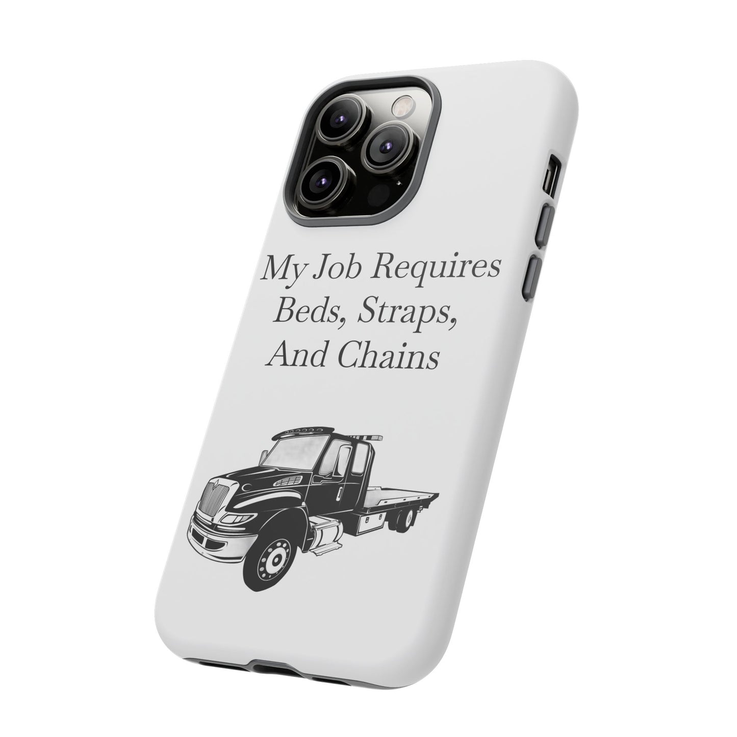 Beds, Straps, And Chains iPhone Case