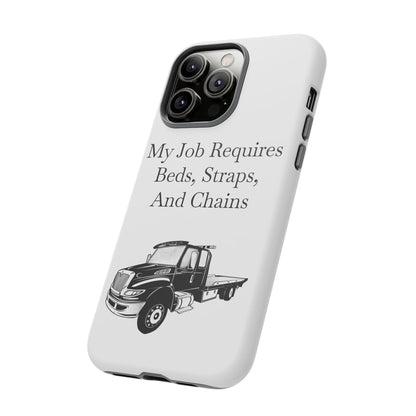 Beds, Straps, And Chains iPhone Case