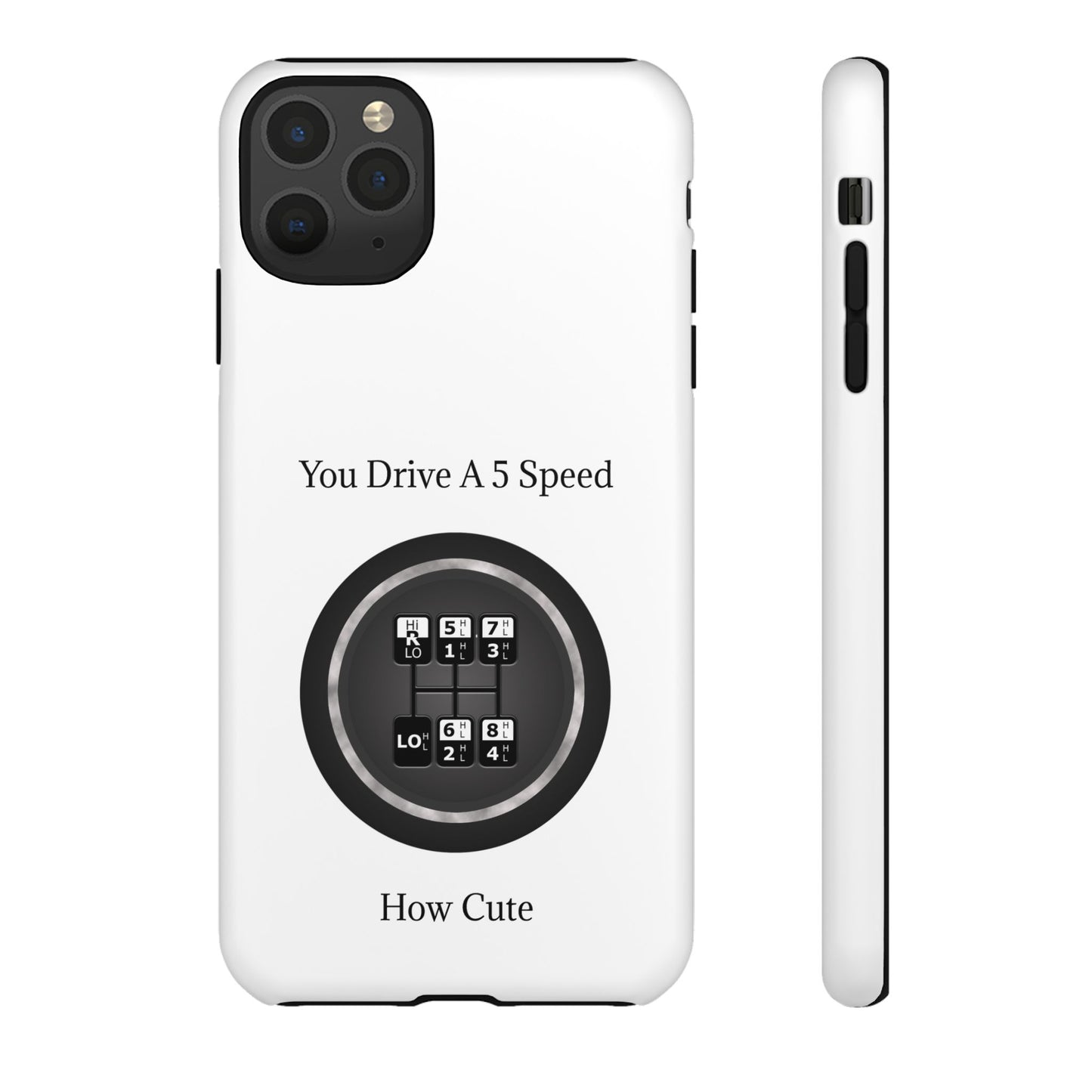 5 Speed How Cute iPhone Case