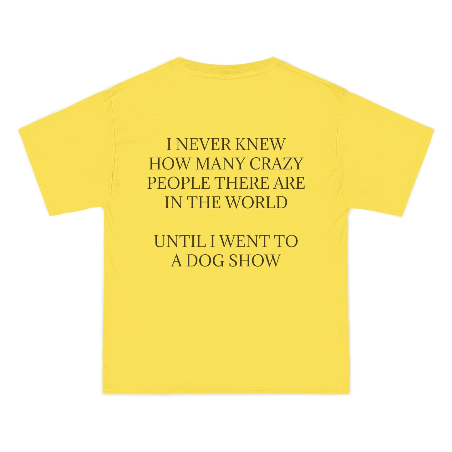 Never Knew Men's Short-Sleeve Crewneck Tee