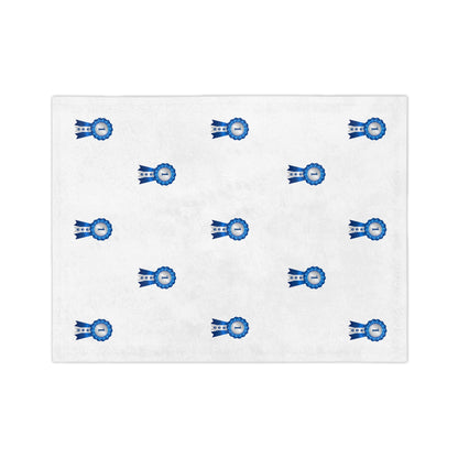 Show Ribbon Velveteen Microfiber Blanket