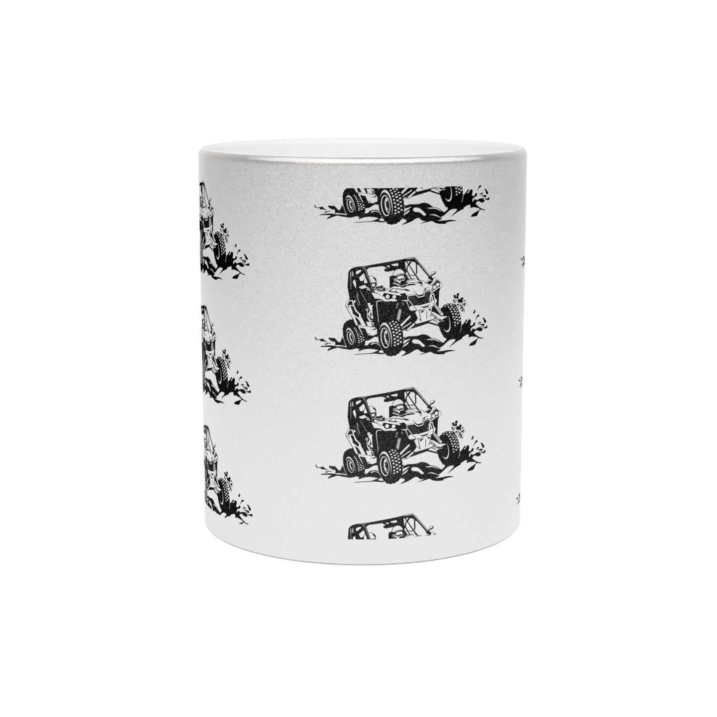 Slingin' Mud Side By Side Metallic Coffee Mug