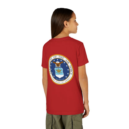US Air Force Youth Unisex Short Sleeve Crewneck Tee
