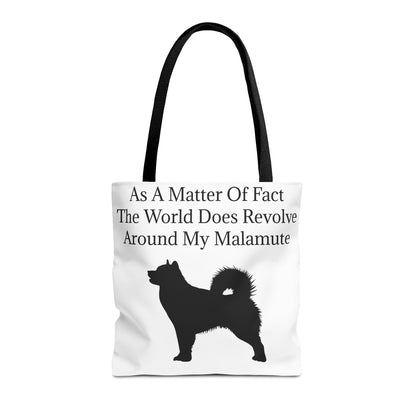 Matter Of Fact Malamute Tote Bag