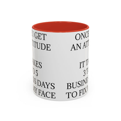 Fix My Face 2-Tone Coffee Mug