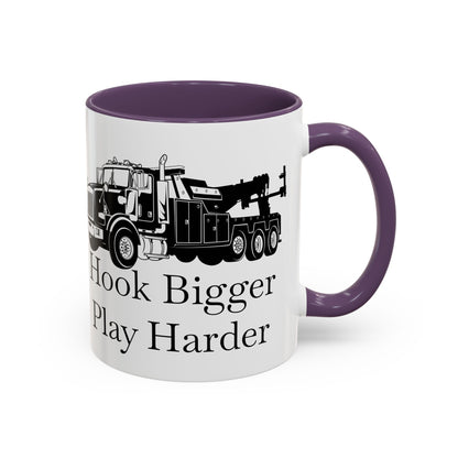 Hook Bigger 2-Tone Coffee Mug
