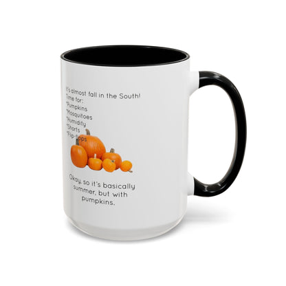 Fall In The South 2-Tone Coffee Mug