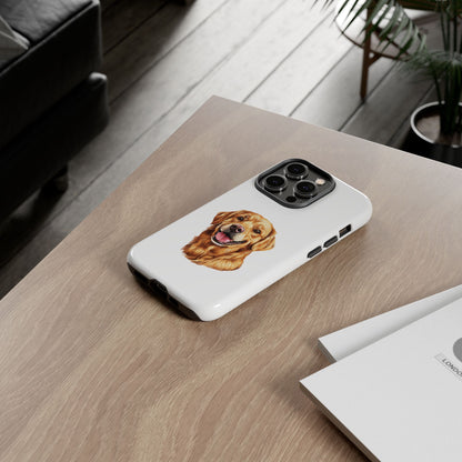 Golden Head iPhone Case