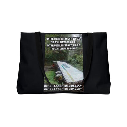 Semi Sleeps Weekender Tote Bag