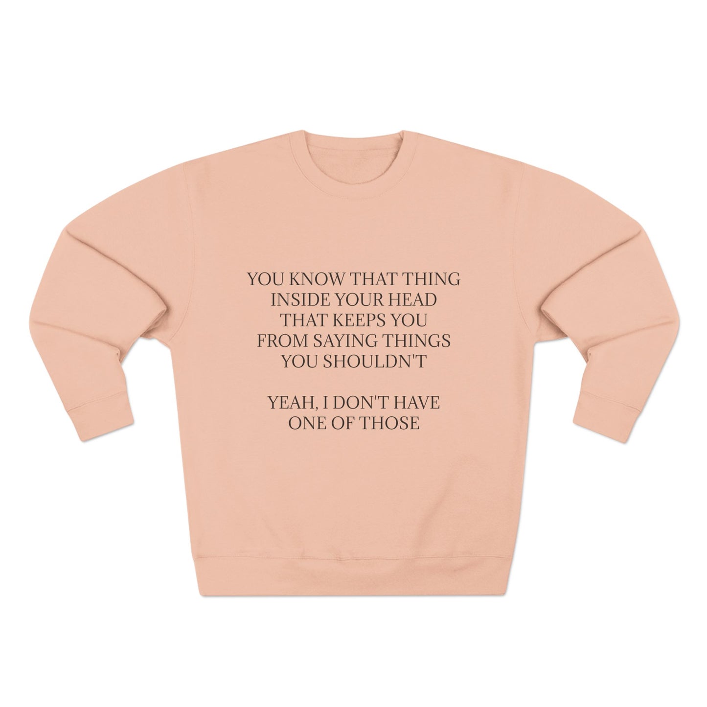 No Filter Unisex Crewneck Sweatshirt