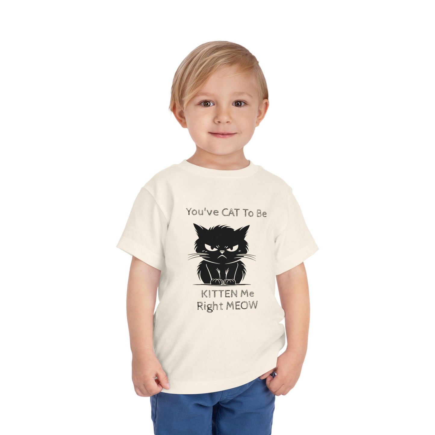 Kitten Me Toddler Unisex Short Sleeve Crewneck Tee