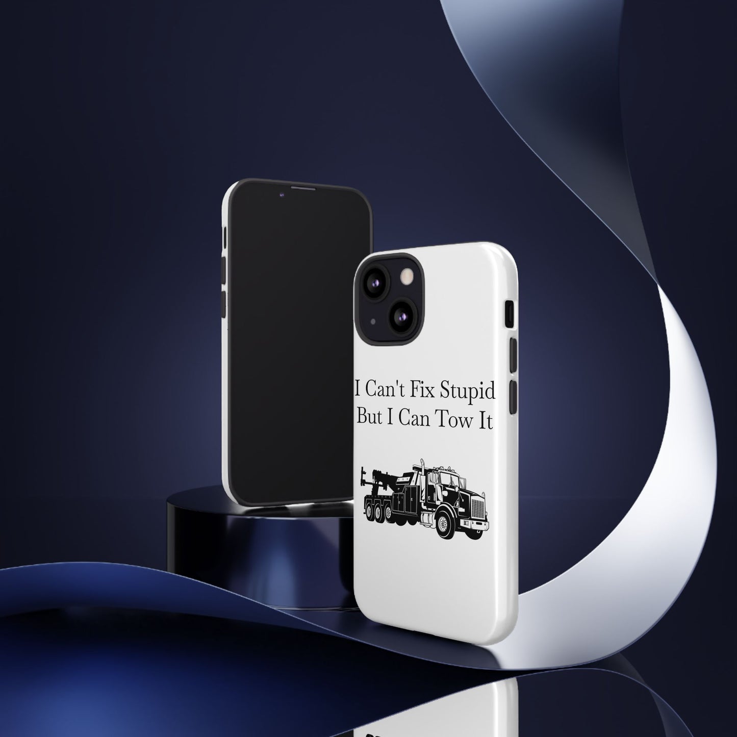 I Can't Fix Stupid Heavy Tow Truck iPhone Case
