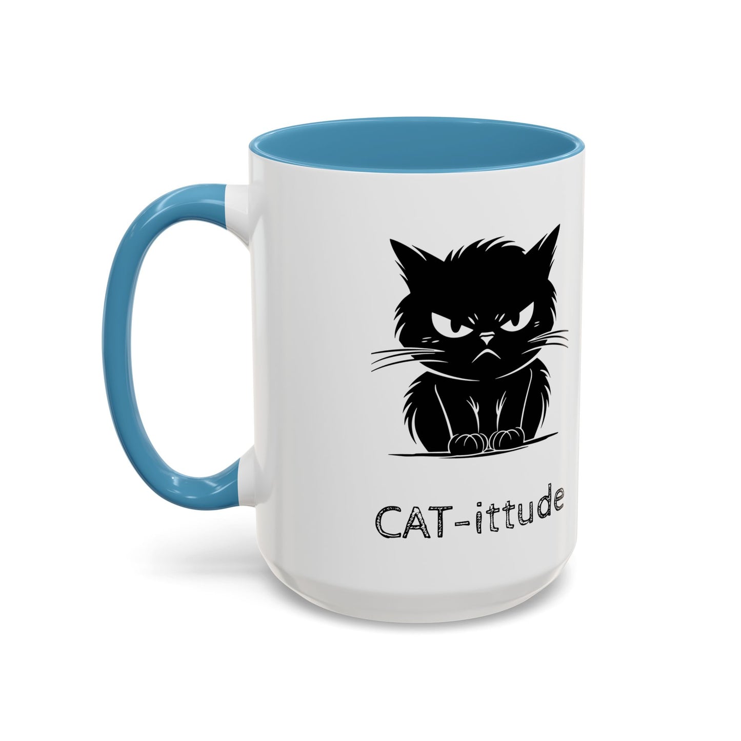 CAT-ittude 2-Tone Coffee Mug