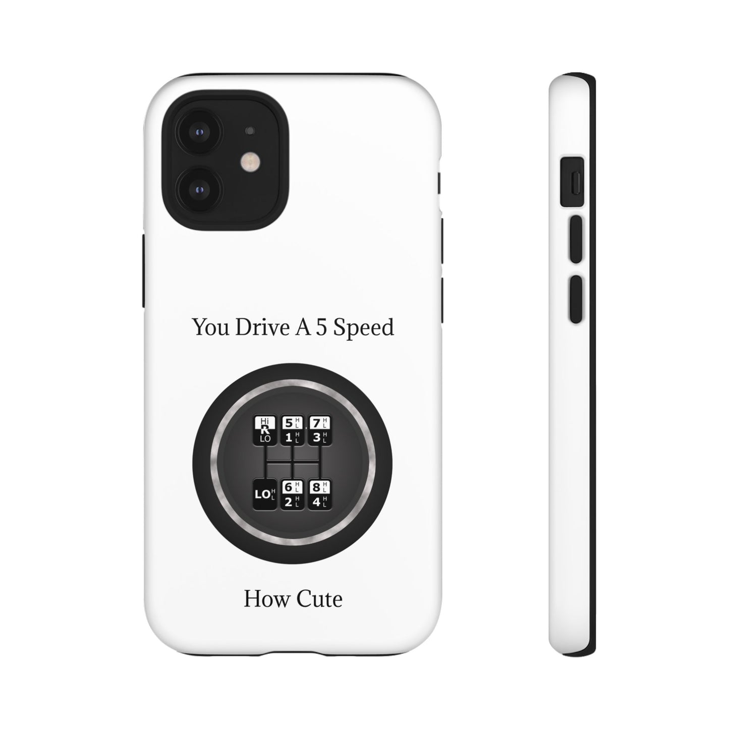 5 Speed How Cute iPhone Case