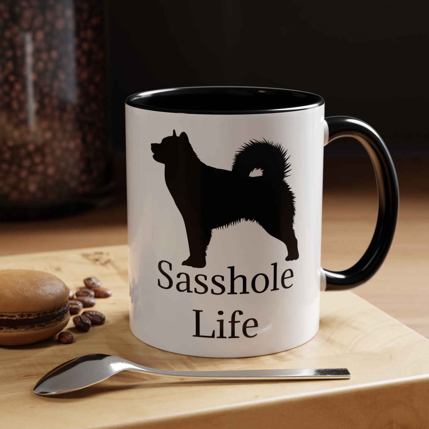 Sasshole Life 2-Tone Coffee Mug