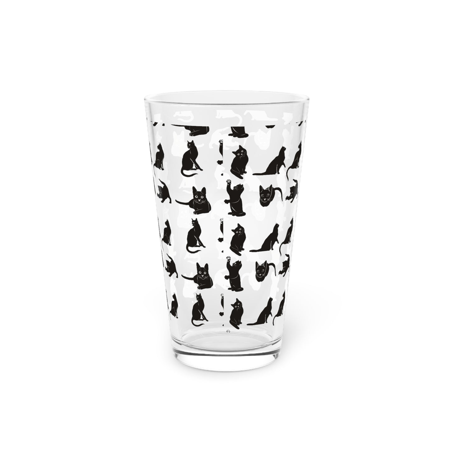 Cats Drinking Glass