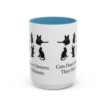 Cat Minions 2-Tone Coffee Mug