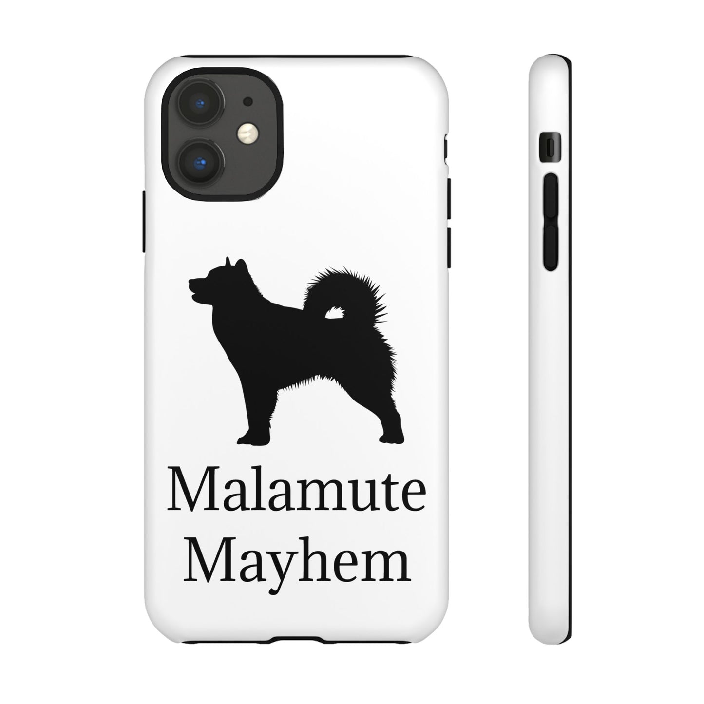 Malamute Mayhem iPhone Case