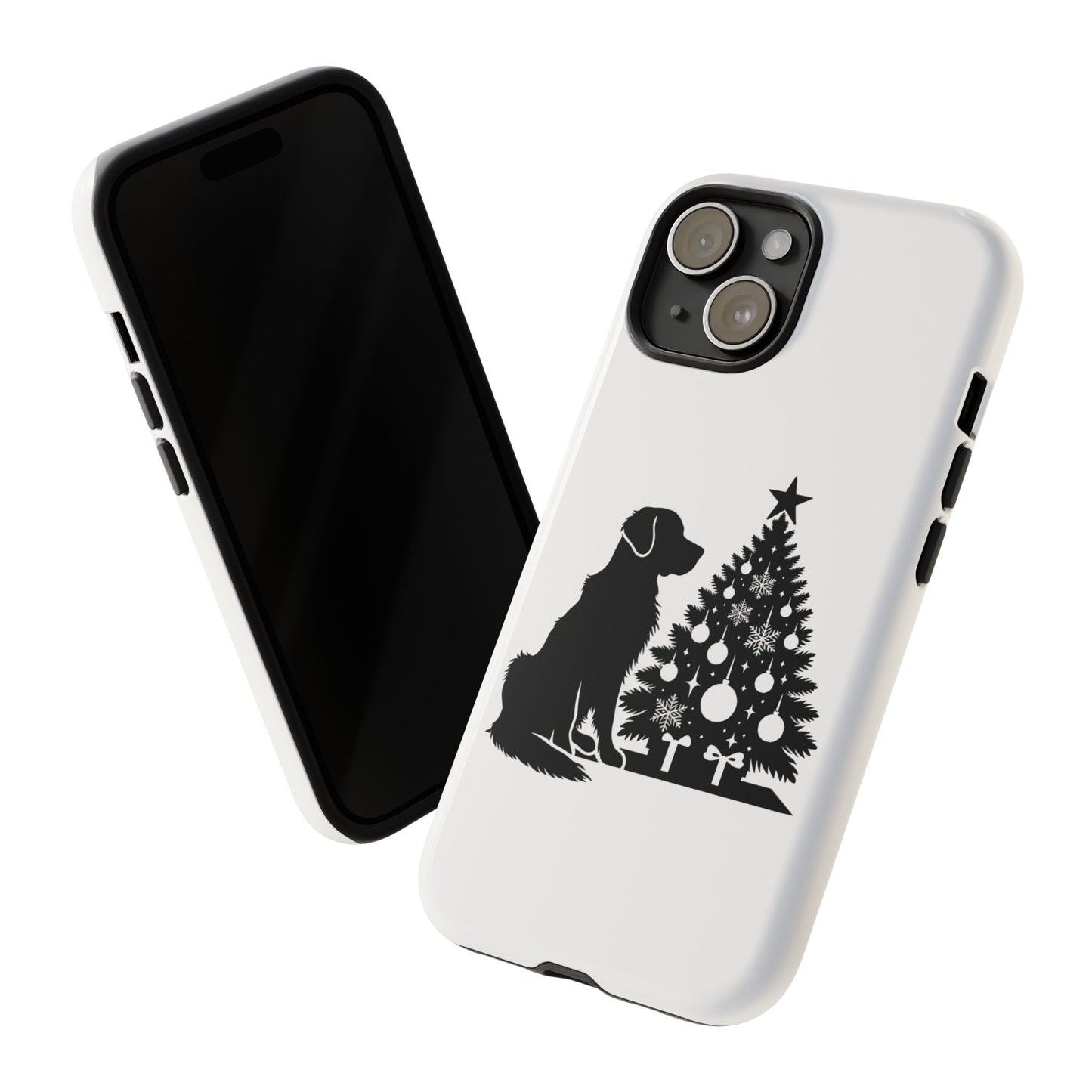 Golden Christmas Tree iPhone Case