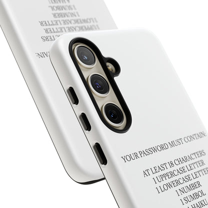 Password Samsung Case
