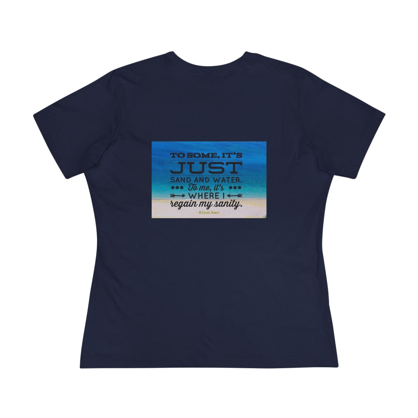 Dr. Beach Women's Short Sleeve Crewneck Tee