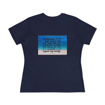 Dr. Beach Women's Short Sleeve Crewneck Tee