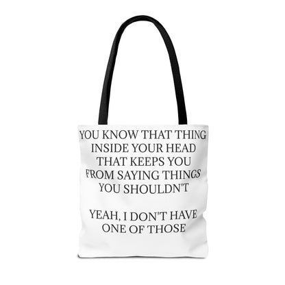 No Filter Tote Bag