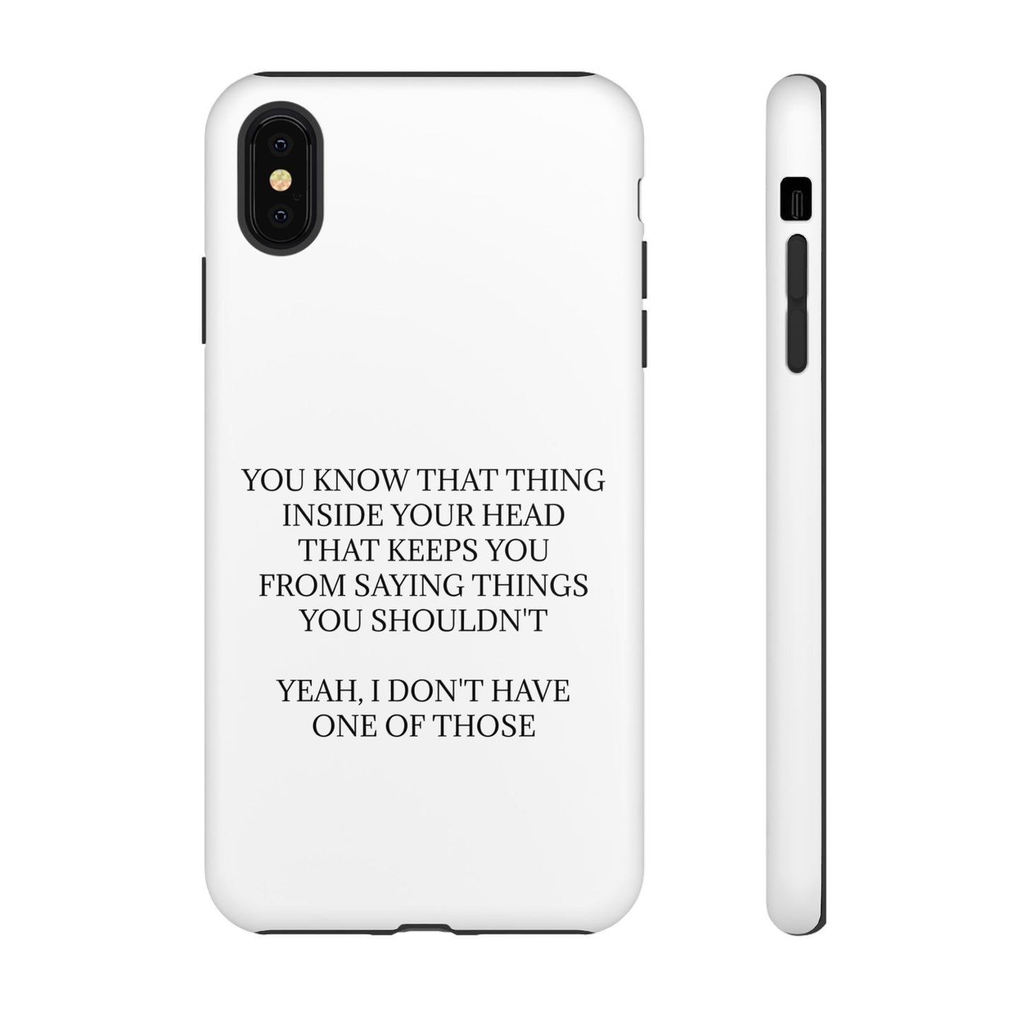 No Filter iPhone Case