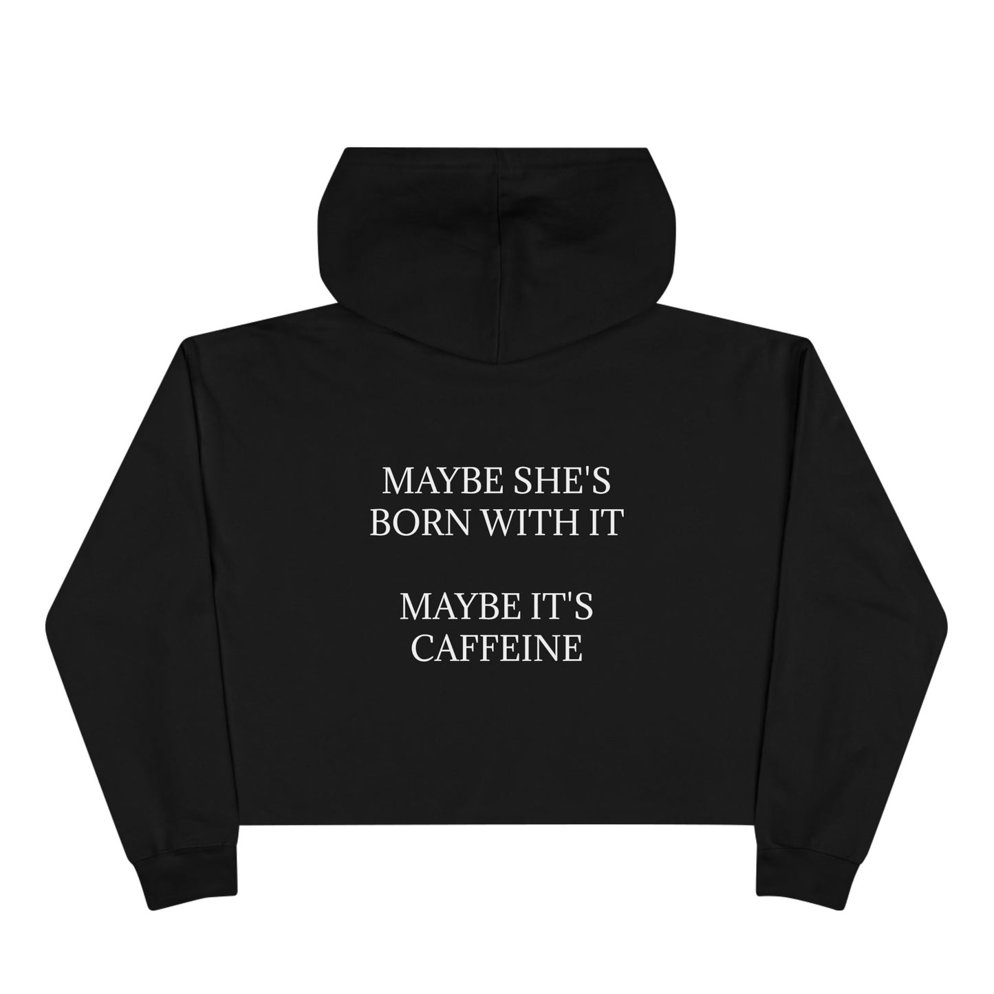 Born With It Women's Crop Hoodie