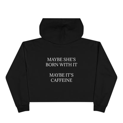 Born With It Women's Crop Hoodie
