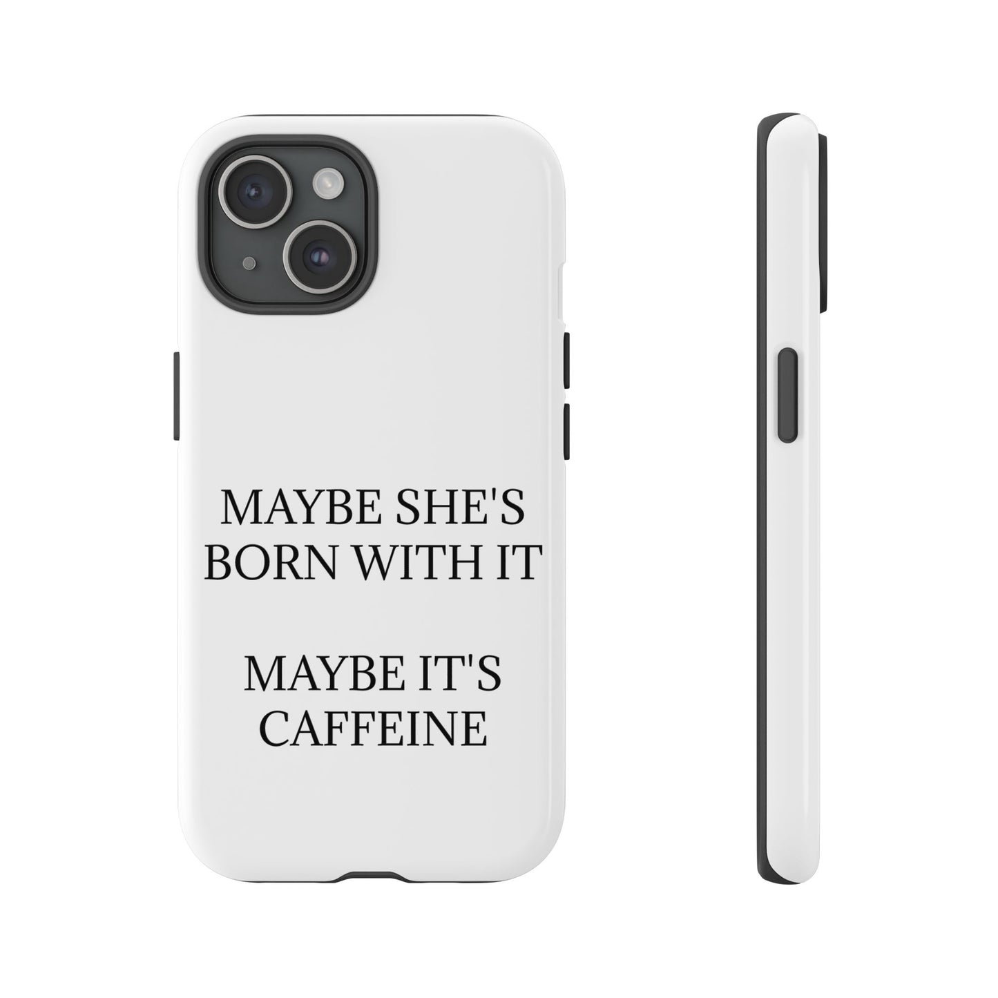 Born With It iPhone Case