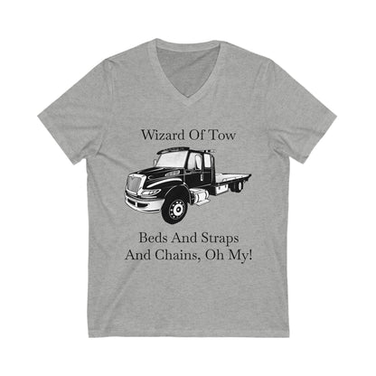 Wizard Of Tow Unisex Short Sleeve V-Neck Tee