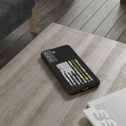 Thin Yellow Line Samsung Case